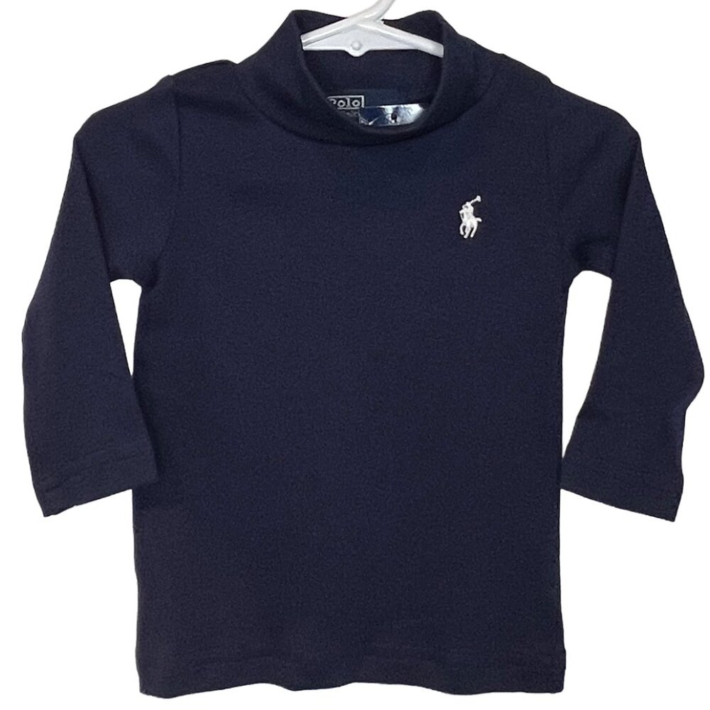 Ralph Lauren - NWT 9mo navy blue turtleneck